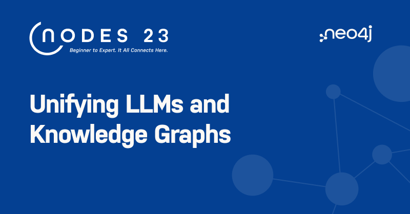 Learn how LLMs and knowledge graphs work together.